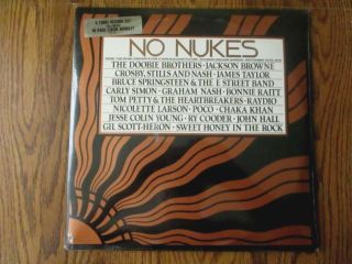 No Nukes Madison Square Garden Tom Petty Bruce Springsteen - Asylum 1979 3lp