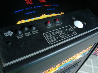 Atari Missile Command Cabaret Arcade Game from 1980 WOAH 6