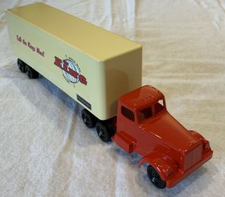 Ralstoy Truck King World Wide Movers Logo Rare Early Style Trailer And Cab 2