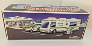 Hess 1998 Recreation Van With Dune Buggy And Motorcycle - Nib