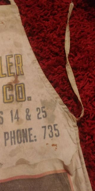 VINTAGE A.  R.  FANSLER LUMBER CO.  NAIL APRON FORDS ROOFING PRODUCT ' S advertising 4