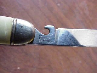 c1950 Imperial Single Pocket Knife Beauty Burnie Hyland Hudson Dealer Spokane WA 3