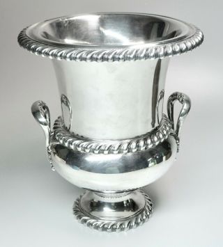 Vintage 1940 Large Reed & Barton Silver Plate Ice Bucket 11 " High Model 1755