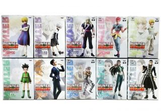 10 Box Complete Set Vol.  1 - 5 DXF Banpresto Hunter X Hunter Hyskoa Gon Figure Toy 2