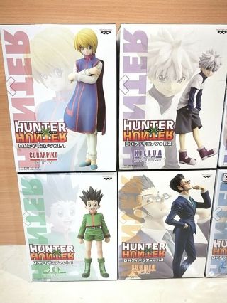 10 Box Complete Set Vol.  1 - 5 DXF Banpresto Hunter X Hunter Hyskoa Gon Figure Toy 4