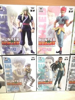 10 Box Complete Set Vol.  1 - 5 DXF Banpresto Hunter X Hunter Hyskoa Gon Figure Toy 5