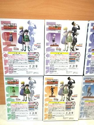 10 Box Complete Set Vol.  1 - 5 DXF Banpresto Hunter X Hunter Hyskoa Gon Figure Toy 7
