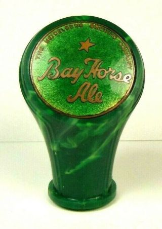 Bay Horse Ale Tap Knob - Heidelberg Brewing - Covington,  Kentucky - (2) Known