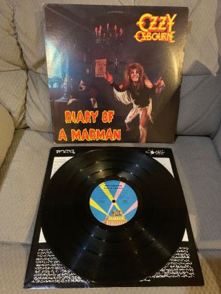 Ozzy Osbourne - Diary Of A Madman - 1981 - Randy Rhodes - Jet Records Al37492