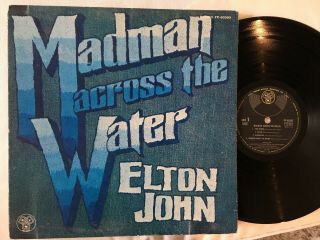 Elton John - Madman Across The Water - Djm Japan Lp Japanese Fp - 80393