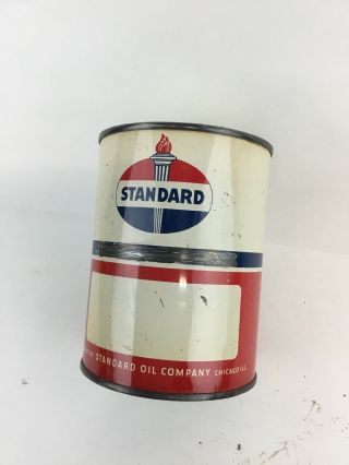 Vintage Standard Oil Company Sales Department Sample Can