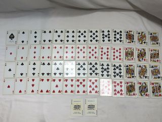 Vintage Golden Nugget Gambling Hall Las Vegas Red/Orange Deck Playing Cards 4