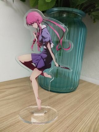 Future Diary Gasai Yuno 15cm Acrylic Stand Figure