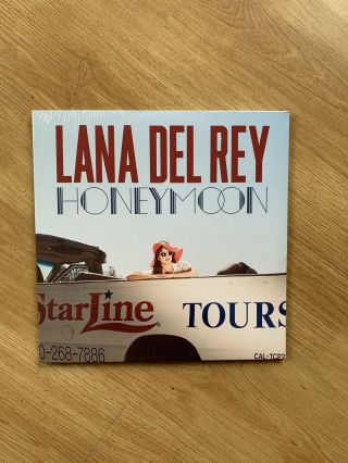 Lana Del Rey Honeymoon 2 X Red Vinyl,  16 Page Booklet &