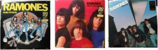 Ramones - End Of Century And Road To Ruin And Leave Home - All 3 & 180 Gram