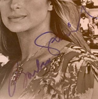 Barbra Streisand Autograph Photo 2