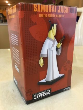 Samurai Jack Numbered Limited Edition Animation Maquette (Cartoon Net) 3