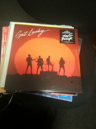Daft Punk " Get Lucky " & 2013 Uk 12 " Vinyl Single