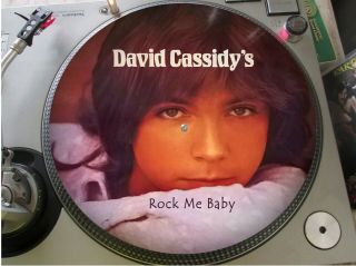 David Cassidy - Rock Me Baby Ultra Rare 12 " Picture Disc Lp (the Best Of Hits)