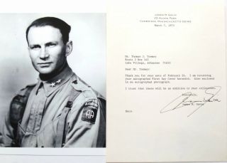 General James M.  Gavin Ww Ii 82nd Airborne Commander Signed Letter 2