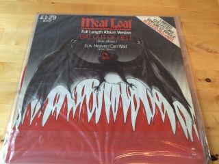 Meat Loaf - Bat Out Of Hell - Limited Edition Blood Red Vinyl Record (1978) Rare