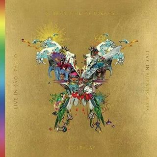 Coldplay Live In Buenos Aires (butterfly Package) 180g 3lp/2dvd Set,  Gold Vinyl