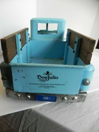 Don Julio Tequila Miniature Iconic Blue Agave Truck 1942 Steel Truck Man Cave 10