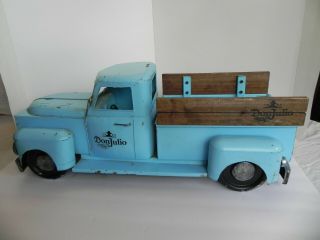 Don Julio Tequila Miniature Iconic Blue Agave Truck 1942 Steel Truck Man Cave