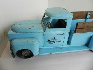 Don Julio Tequila Miniature Iconic Blue Agave Truck 1942 Steel Truck Man Cave 2