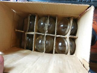 10 Antique Dome Magnifing Paper Weights Nos