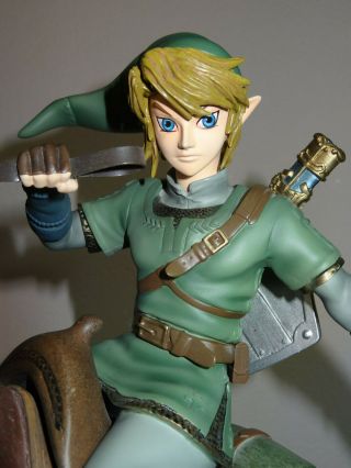 The Legend Of Zelda: Link On Epona Limited Edition Statue - First 4 Figures F4f