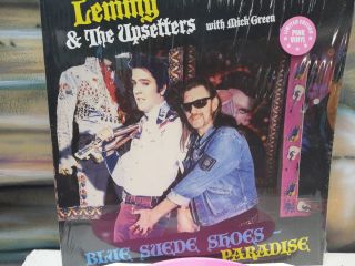 LEMMY & THE UPSETTERS with MICK GREEN Pink Vinyl 12 Inch Single Blue Suede Shoes 2