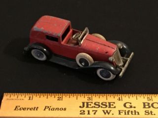 Tootsietoy 6 Wheel Graham Town Car (limo) Body/tires Red 10