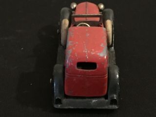 Tootsietoy 6 Wheel Graham Town car (limo) Body/tires red 10 7