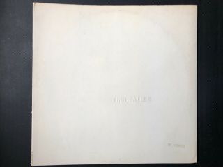 Beatles Stereo White Album,  4 Photos & Poster Top Loader Apple Uk Lp.  No Records