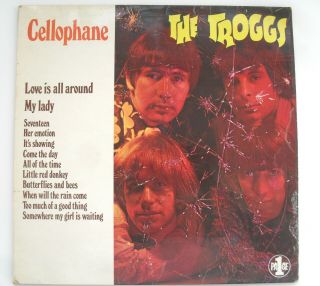 THE TROGGS - Cellophane ULTRA RARE Stereo First Pressing vinyl LP PSYCH MOD 2