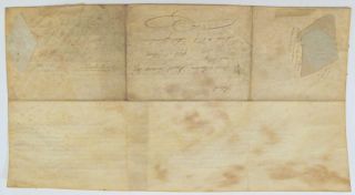 1798 Thomas Mifflin Signed Document as Governor of Pennsylvania 4