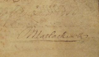 1798 Thomas Mifflin Signed Document as Governor of Pennsylvania 5