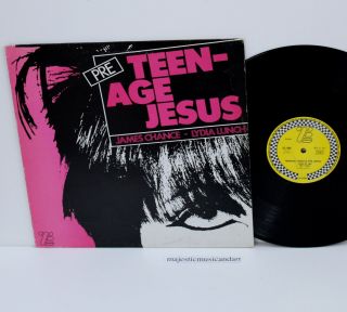 Pre Teenage Jesus & The Jerks Vinyl Lp Lydia Lunch Contortions Ze France 1979 Og