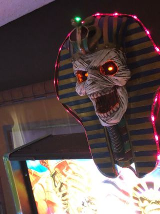 for 2019 Iron Maiden Pinball Machine Topper Lighted 5