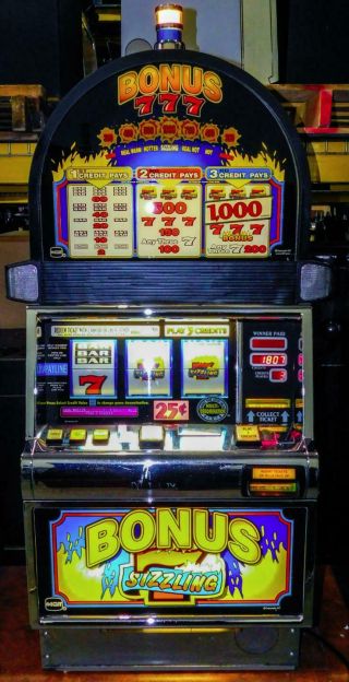 Igt S - 2000 Reel Slot Machine: Bonus Sizzling Seven