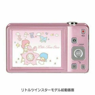 CASIO EXILIM Little Twin Stars Model Digital Camera Pink Rare Japan 5