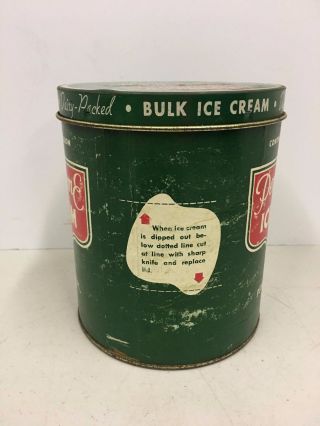 Vintage Pensupreme Ice Cream Container Penn Dairies Lancaster PA Half Gallon 2