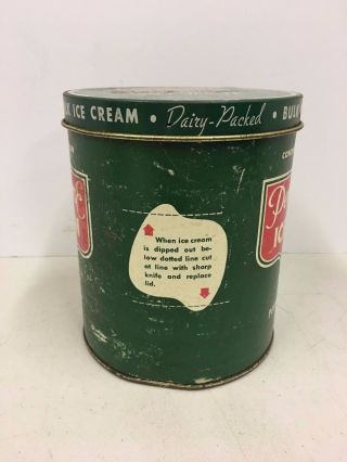 Vintage Pensupreme Ice Cream Container Penn Dairies Lancaster PA Half Gallon 4