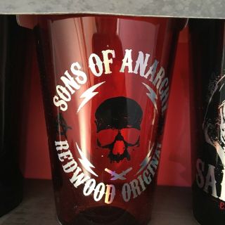 Sons Of Anarchy Pint Glasses Set Of 6 4