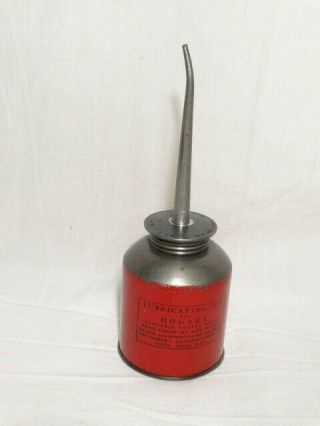 Hobart Coffee Mill Meat Chopper Mixer Oiler Oil Lubricating Tin Can With Spout
