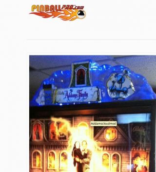 The Addams Family Pinball Machine Light Kit For Topper Williams Bally