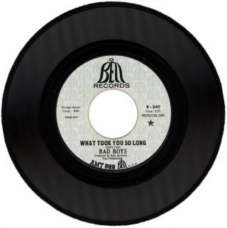 Bad Boys " What Took You So Long " Demo Northern Soul Listen
