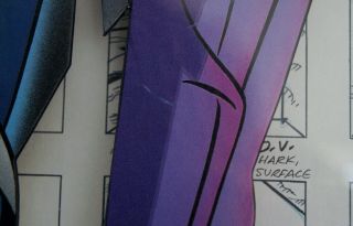 Mark Hamill Signed Batman / The Joker Animated Seris WB Storyboard Lithograph 6