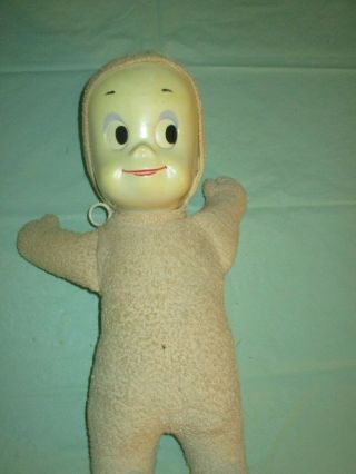 1960s Mattel Casper The Friendly Ghost Pull String Talking Doll Semi Talks
